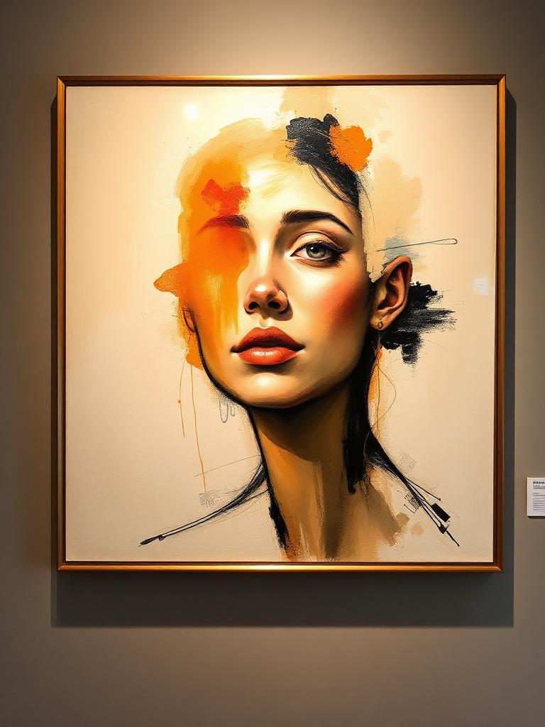 Visage abstrait